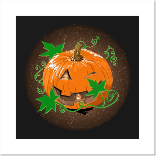 Halloween Pumpkin Wall Art by AjDreamCraft